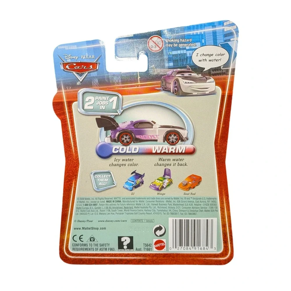 Disney Pixar Cars Color Changers Boost Die-Cast Vehicle 1:55‎ Scale Mattel T5642